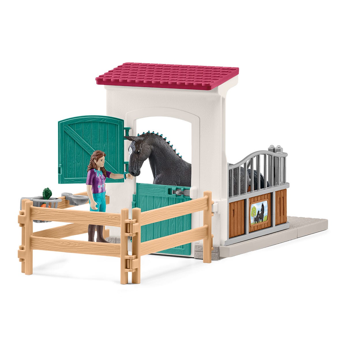 HORSE CLUB Box pour chevaux avec Lisa & Storm