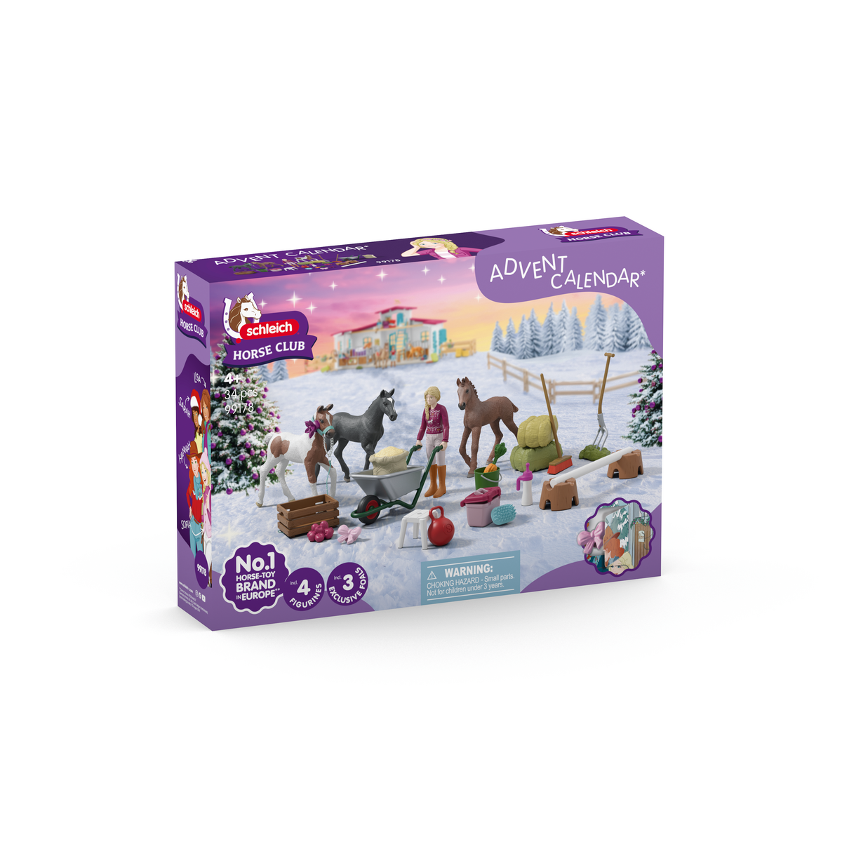 Advent Calendar HORSE CLUB 2025 - Christmas miracle foal rearing