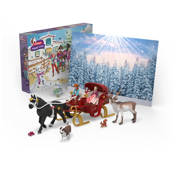 Grote Adventskalender HORSE CLUB 2025 – Ritje met de kerstslee