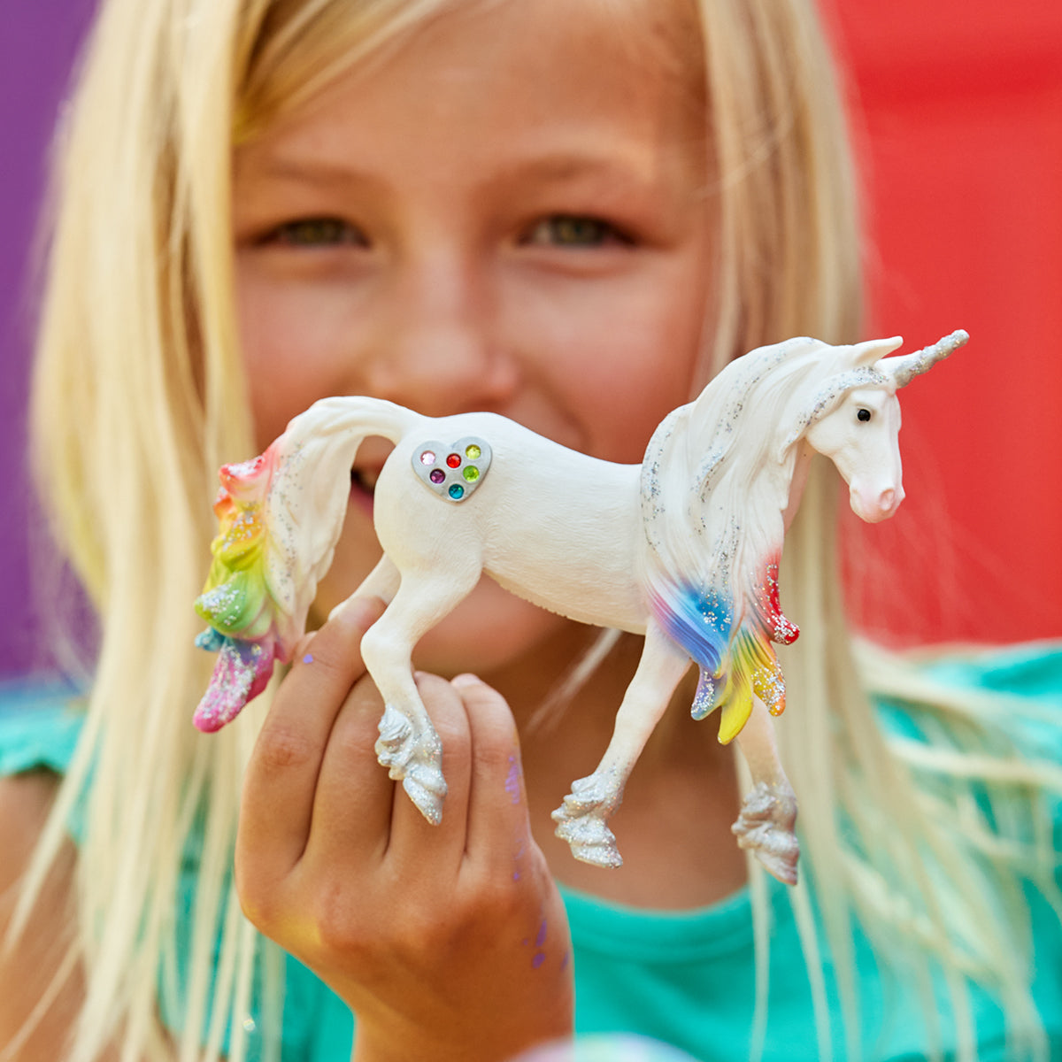Licorne arc-en-ciel, mâle